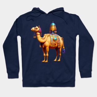 Cosmic Arabic Camel Hoodie